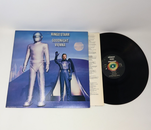 Ringo Starr Goodnight Vienna LP Record Vinyl 1974 EMI Records SW-3417 Occapella