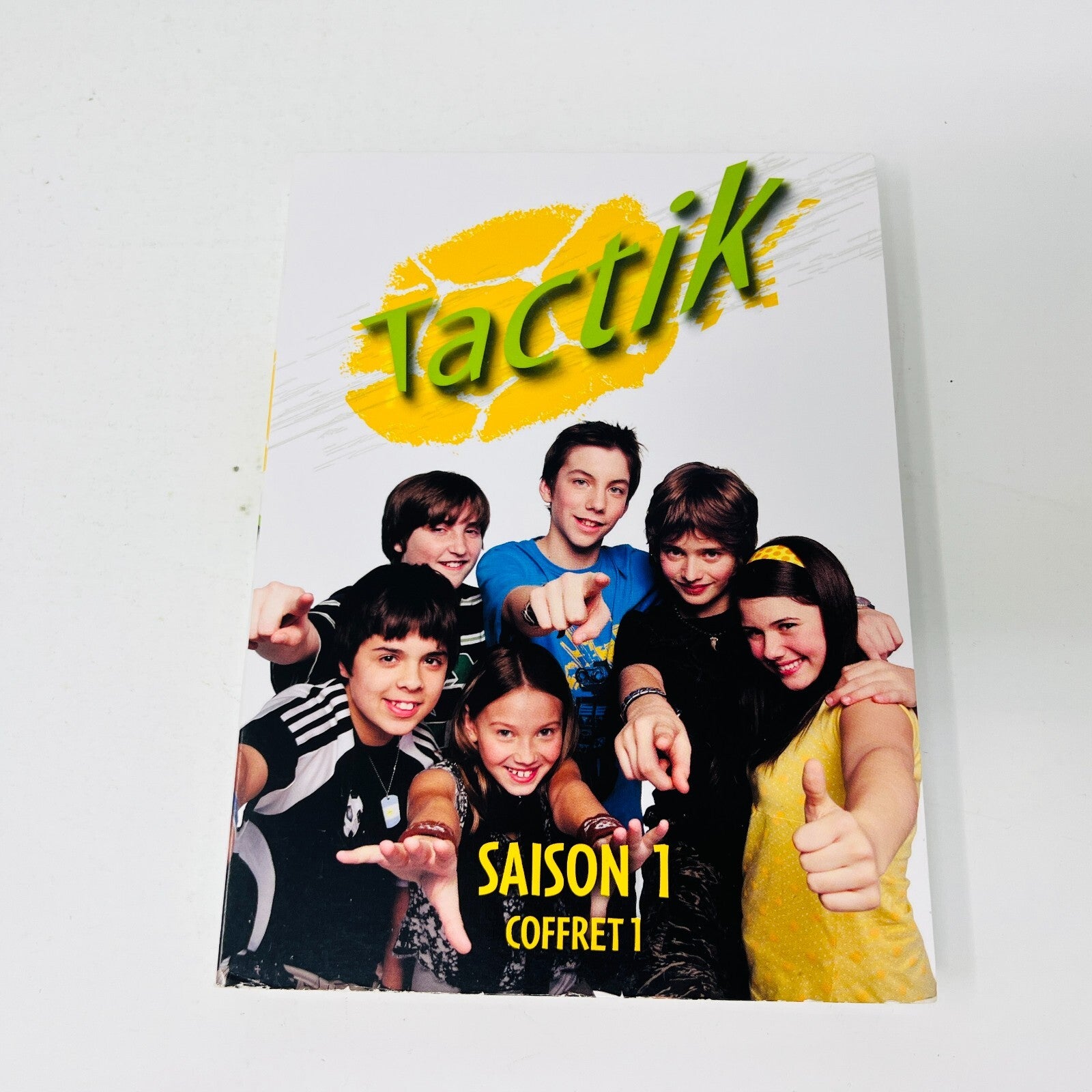 2008 Tactik Saison 1 Coffret 1 DVD Testé en Français Télé-Québec Pier-Luc Funk
