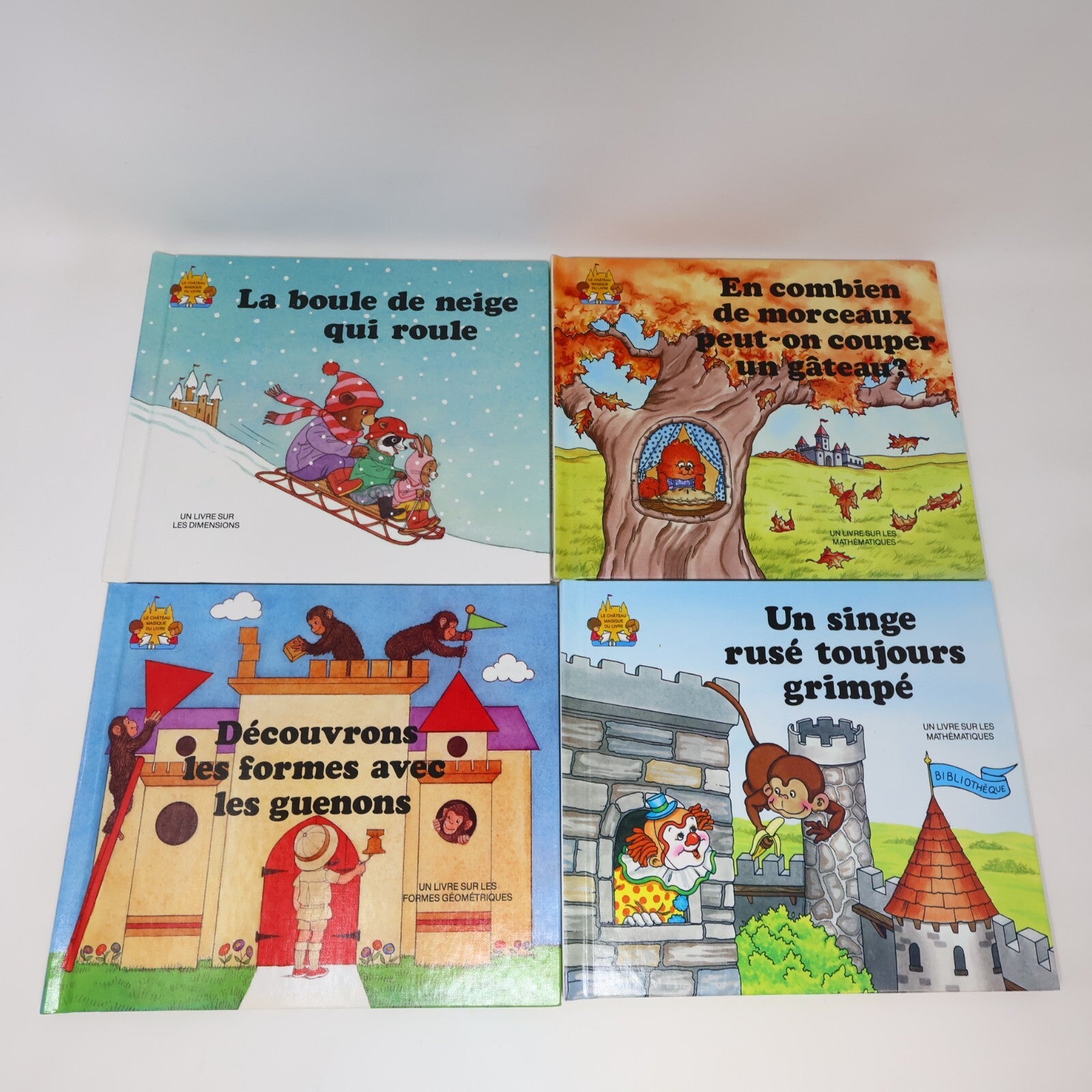 Le Château Magique du Livre Lot 26 Livres Jane Belk Moncure Français Grolier HC