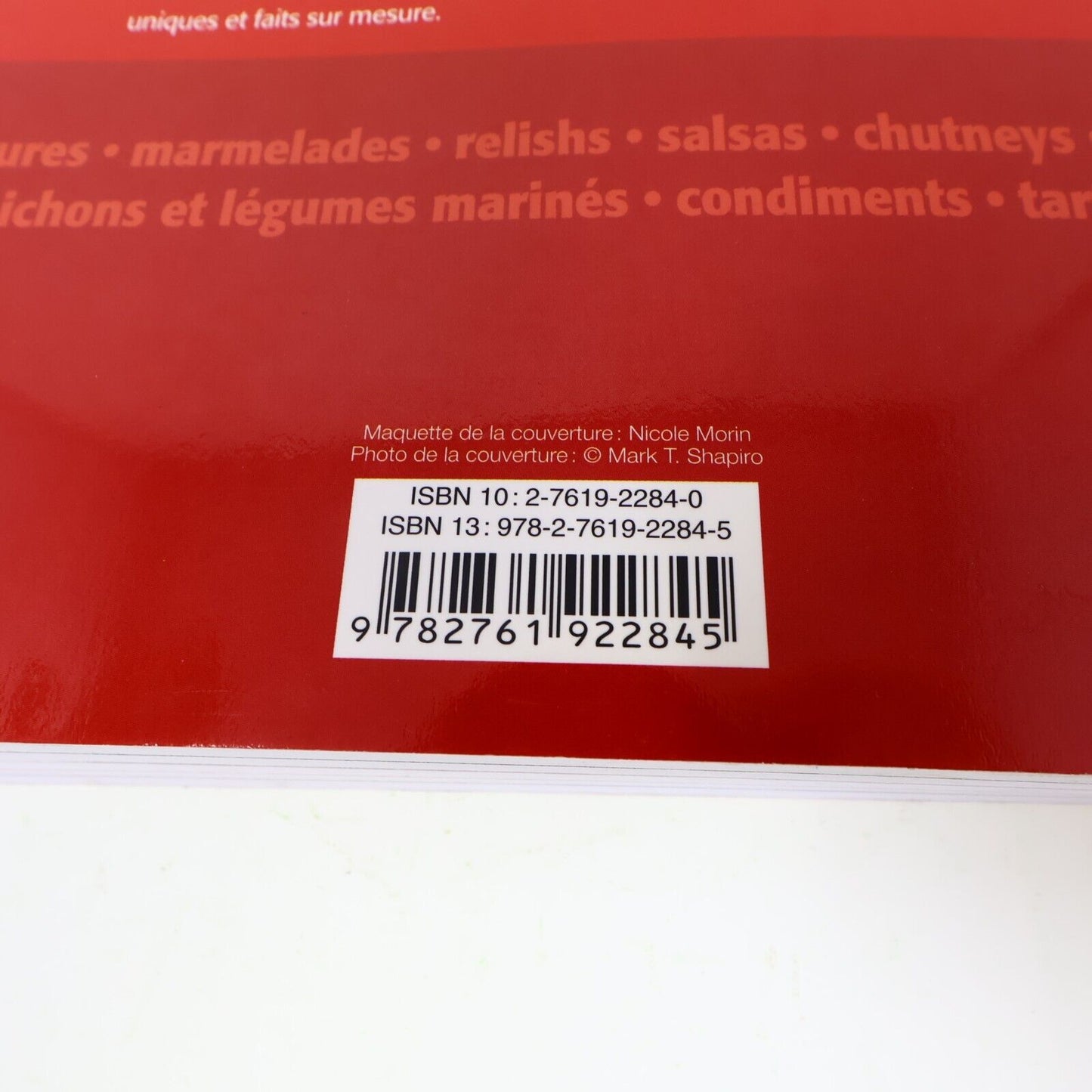 2006 Le Grand Livre des Conserves Bernardin Judi Kingry Cuisine Recettes 2000s