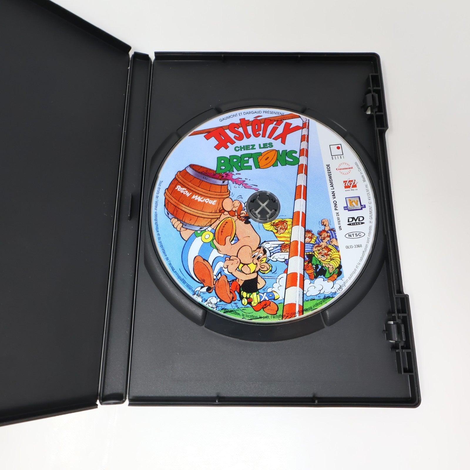 Astérix Chez les Bretons DVD NTSC Région 1 4:3 Jules César/Idéfix/Obélix/Potion