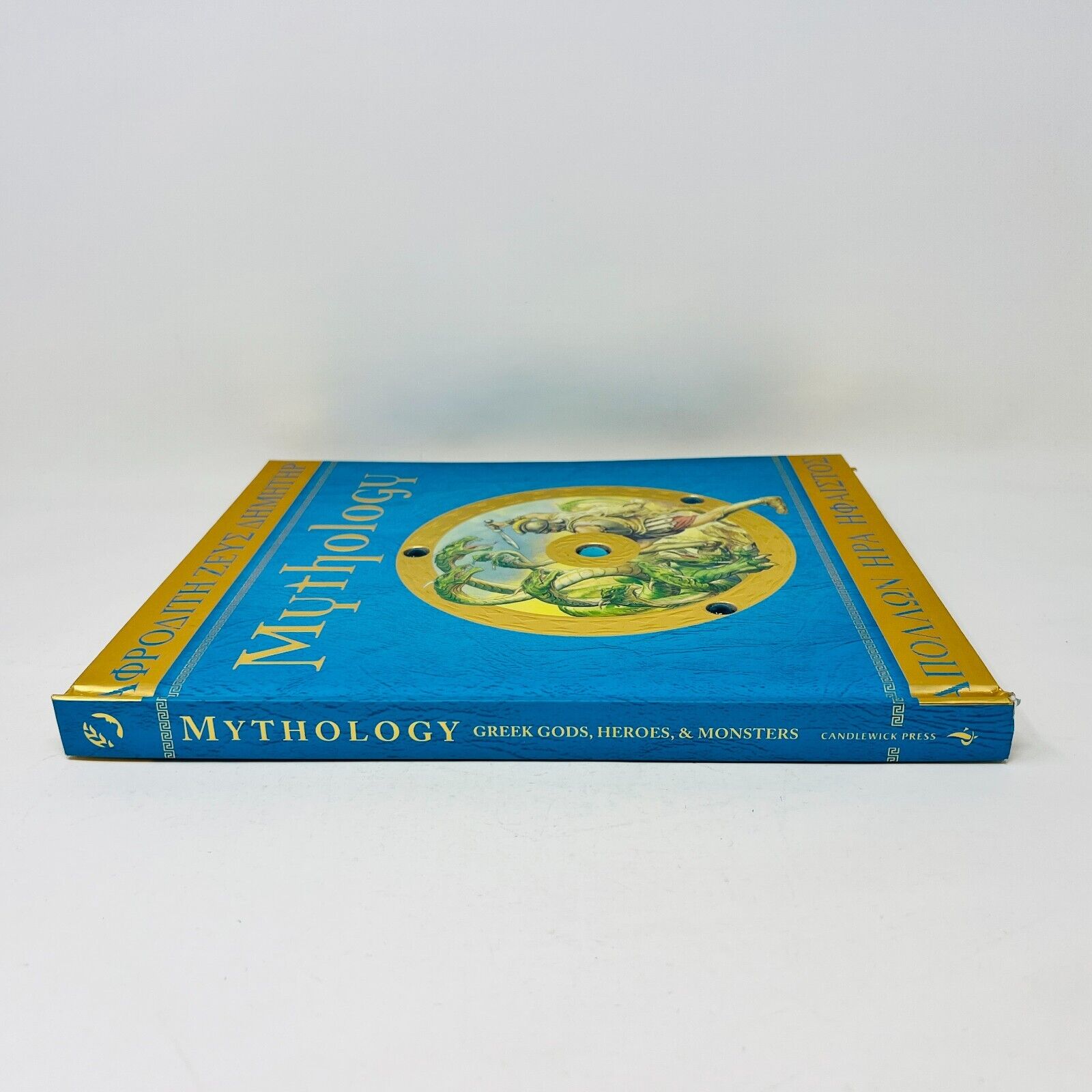 2007 Mythology Hardcover by Hestia Evans Candlewick Gods Heroes Ancient Greece