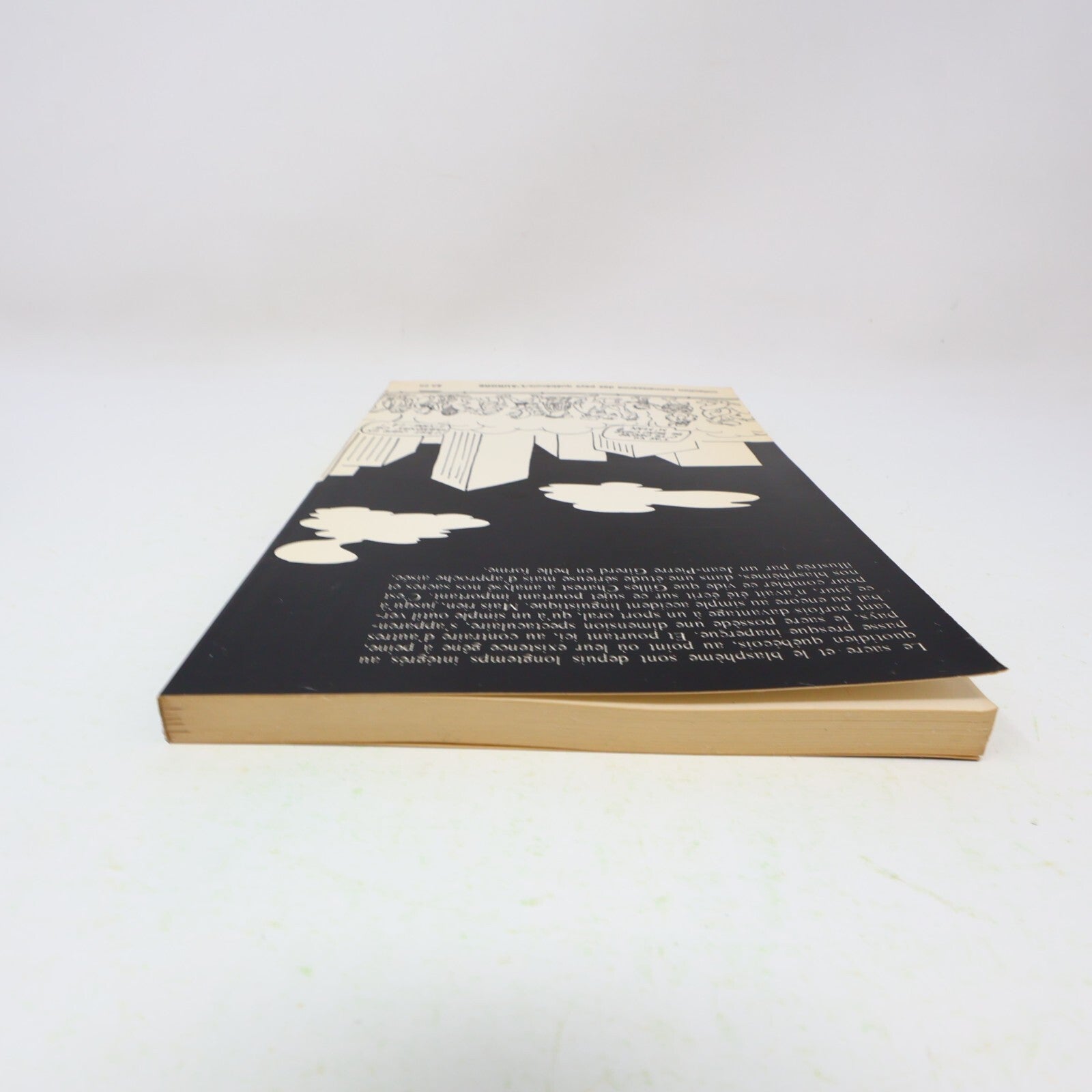 1974 Le Livre des Sacres et Blasphèmes Québécois Gilles Charest L'Aurore Société