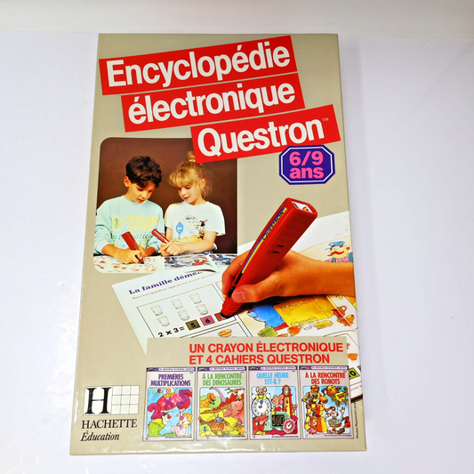 Encyclopédie Électronique Questron Hachette 6-9 ans 1986 Français/French Testé