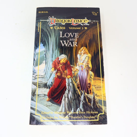 1987 Tales #3 Love and War DragonLance Weis/Hickman TSR Fantasy 1st Print PB 80s