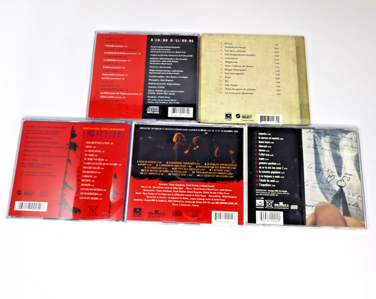 Richard Desjardins/Abbittibbi Lot 5 CD L'Existoire/Au Club Soda/Live/Boom Boom