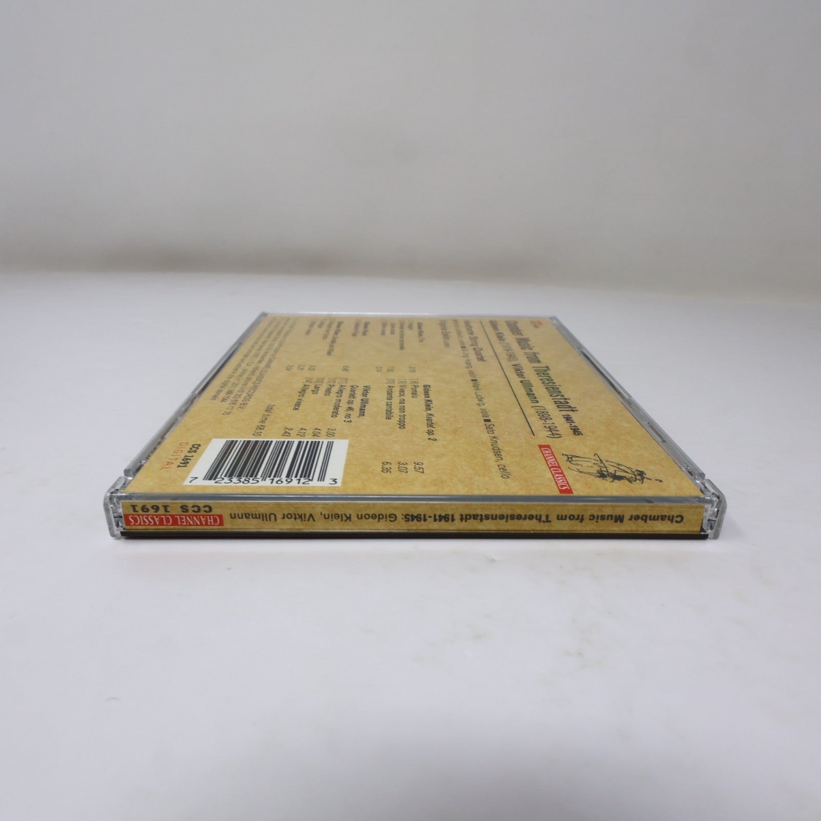 Chamber Music From Theresienstadt 1941-1945 CD Hawthorne String Quartet Channel