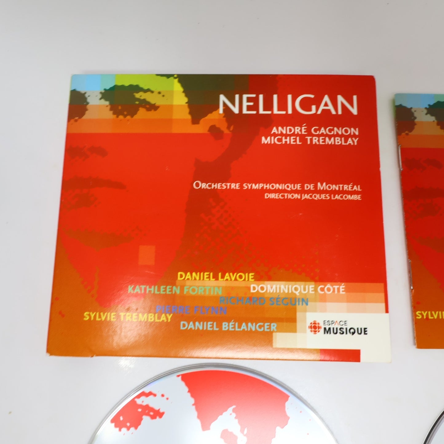 Nelligan André Gagnon/Michel Tremblay CD OSM/Lacombe Daniel Lavoie/Pierre Flynn