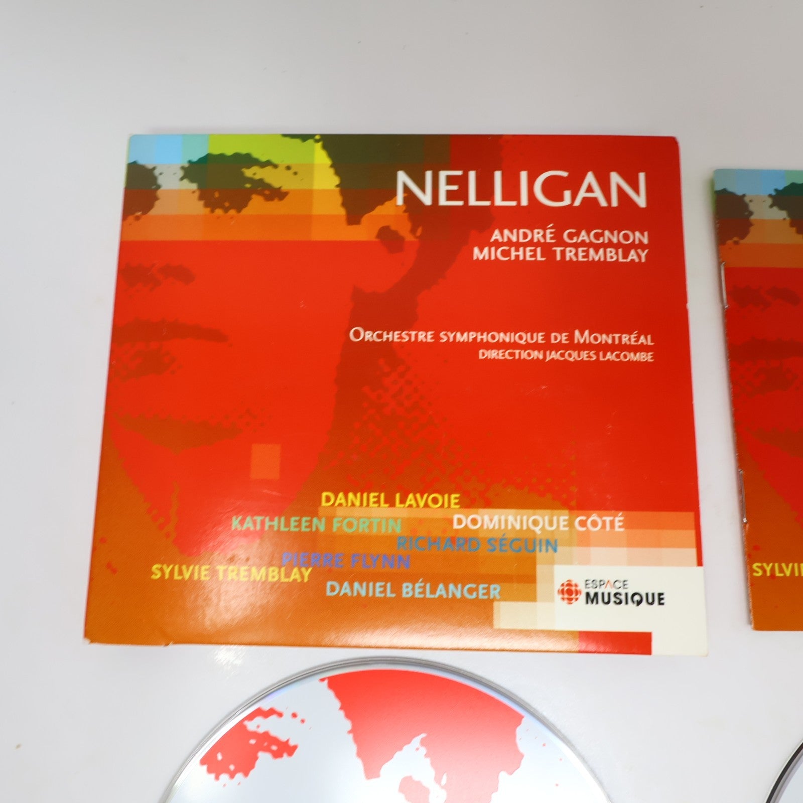 Nelligan André Gagnon/Michel Tremblay CD OSM/Lacombe Daniel Lavoie/Pierre Flynn