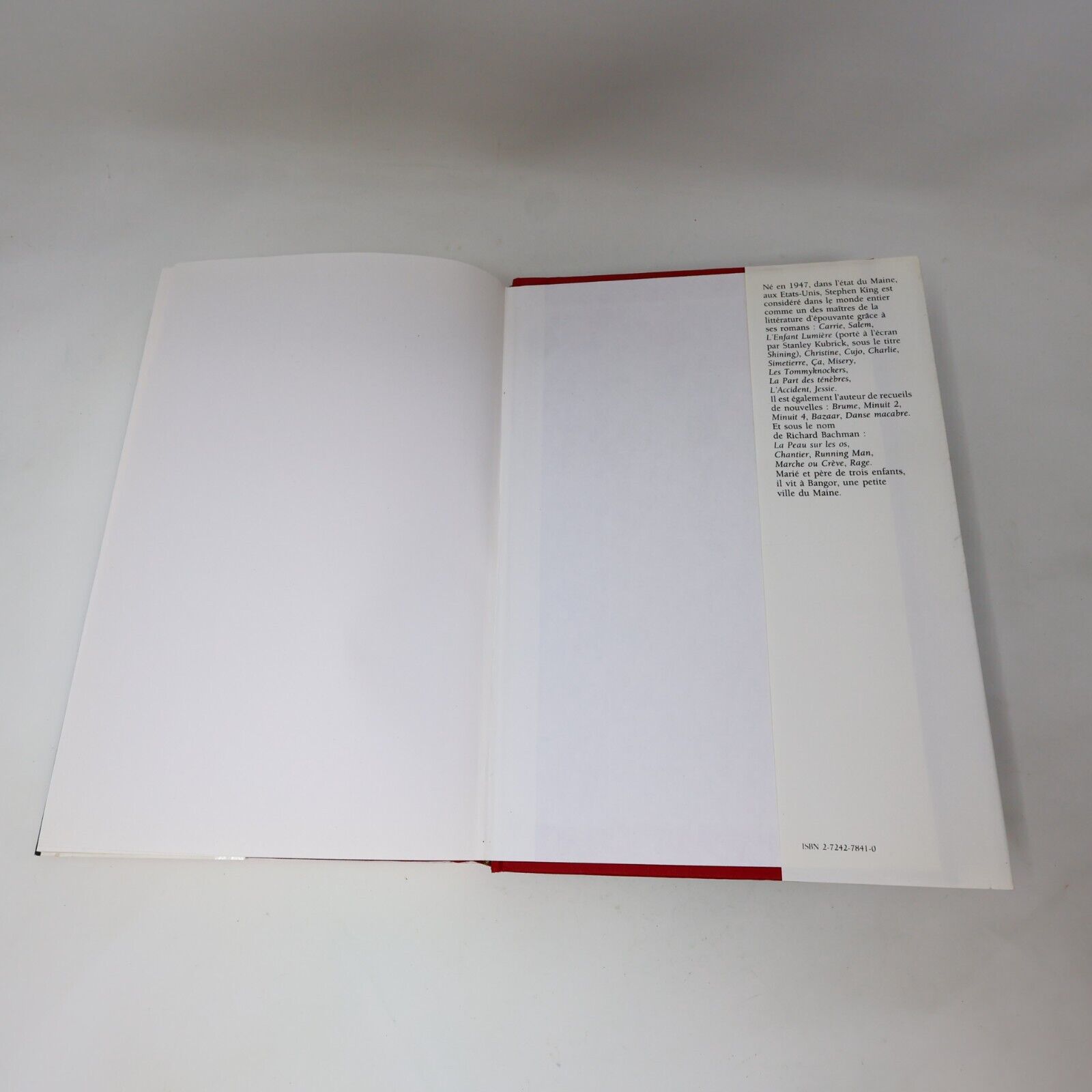 1994 Différentes Saisons de Stephen King Hardcover HC France Loisirs Horreur 90s
