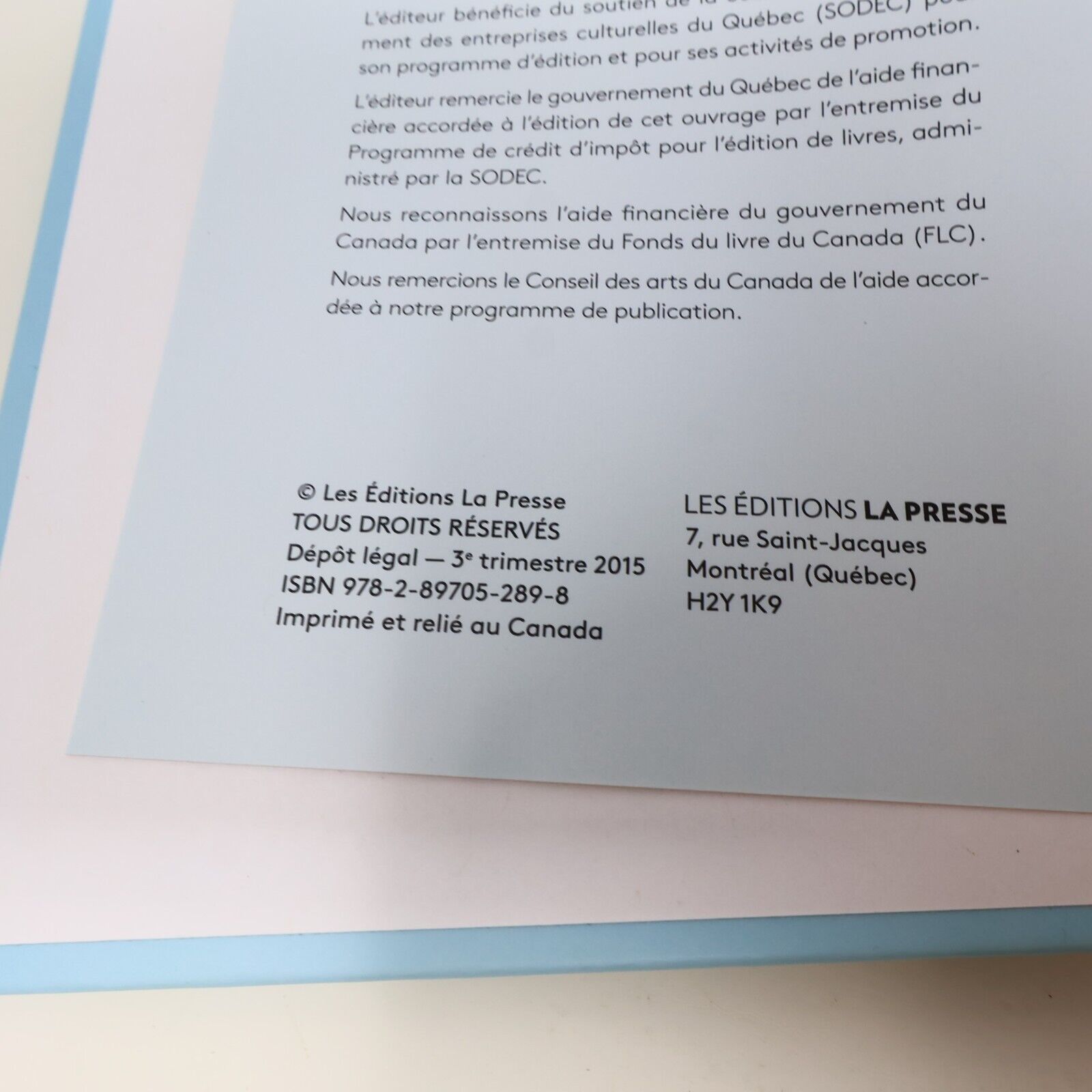 2015 Bébé a Faim Julie Desgroseillers Alimentation Enfant La Presse Français HC