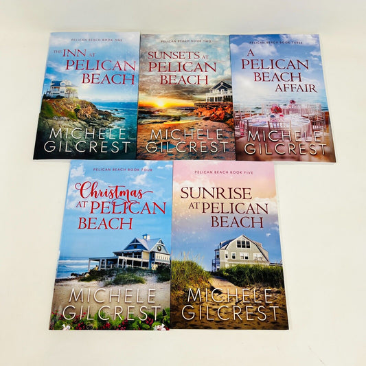 Pelican Beach Complete Series Paperback Books 1-5 Lot by Michele Gilcrest Inn at