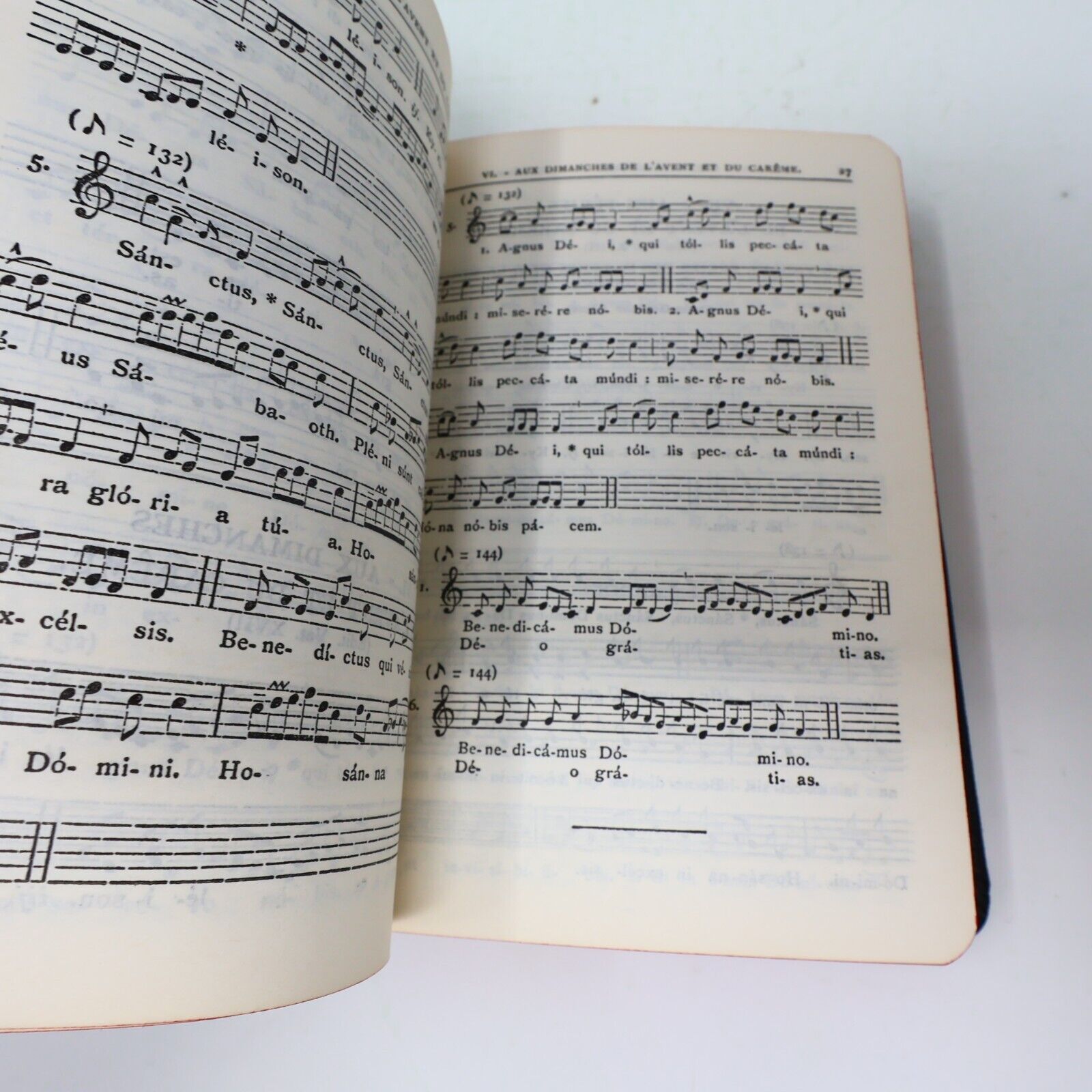 1929 Manuel de Chant Clercs de Saint Viateur Français Latin Hardcover Religion