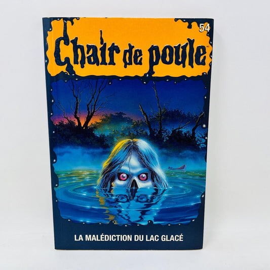 1998 Chair de Poule #54 La Malédiction du Lac Glacé Goosebumps Français RL Stine