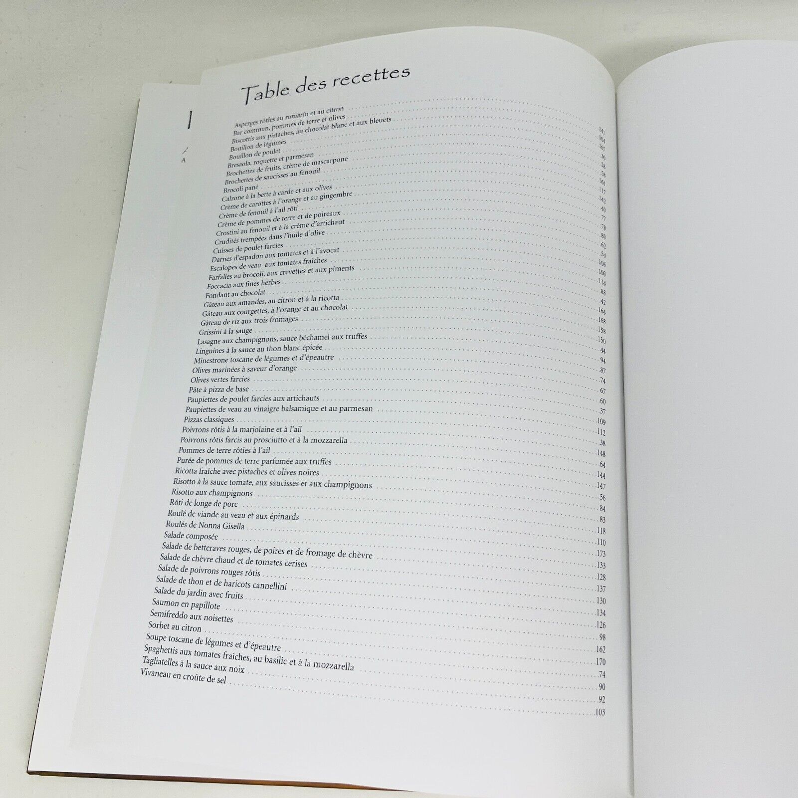 2009 Cuisinez avec Maria Loggia Livre de Recettes Cardinal Français Hardcover HC