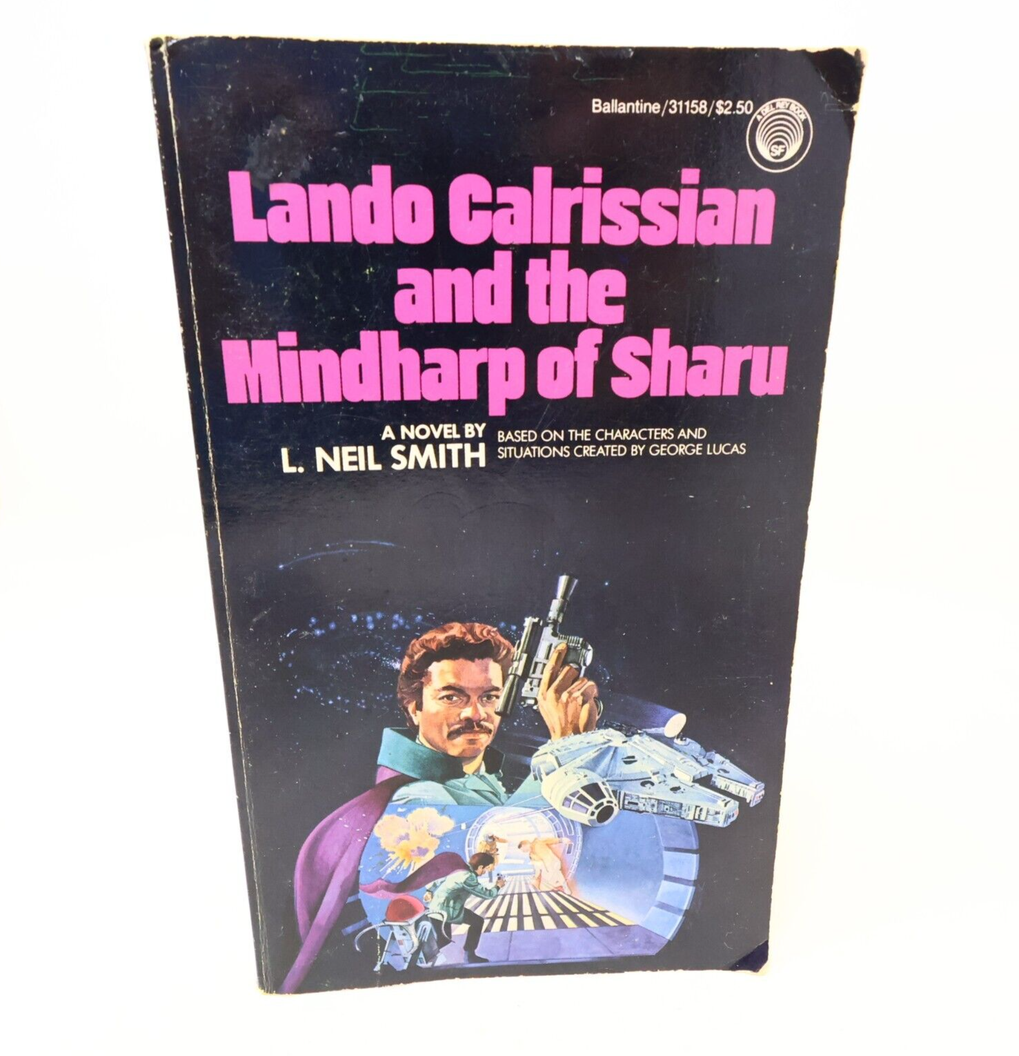 1983 Lando Calrissian and the Mindharp of Sharu Star Wars by L. Neil Smith PB