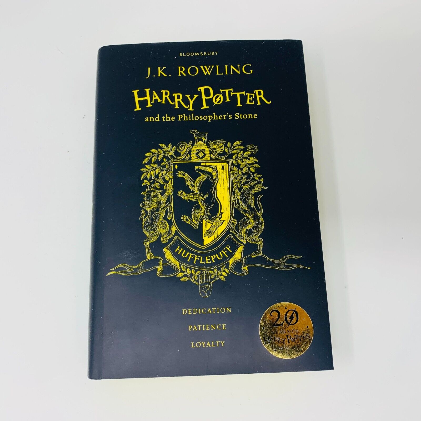 2017 Harry Potter and the Philosopher's Stone Hufflepuff Edition HC Bloomsburry