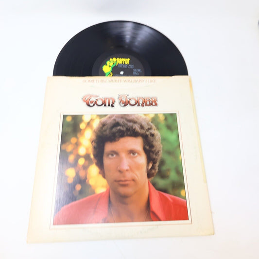 Tom Jones Somethin' 'Bout You Baby I Like LP Record Vinyl 1974 Parrot PAS 71066