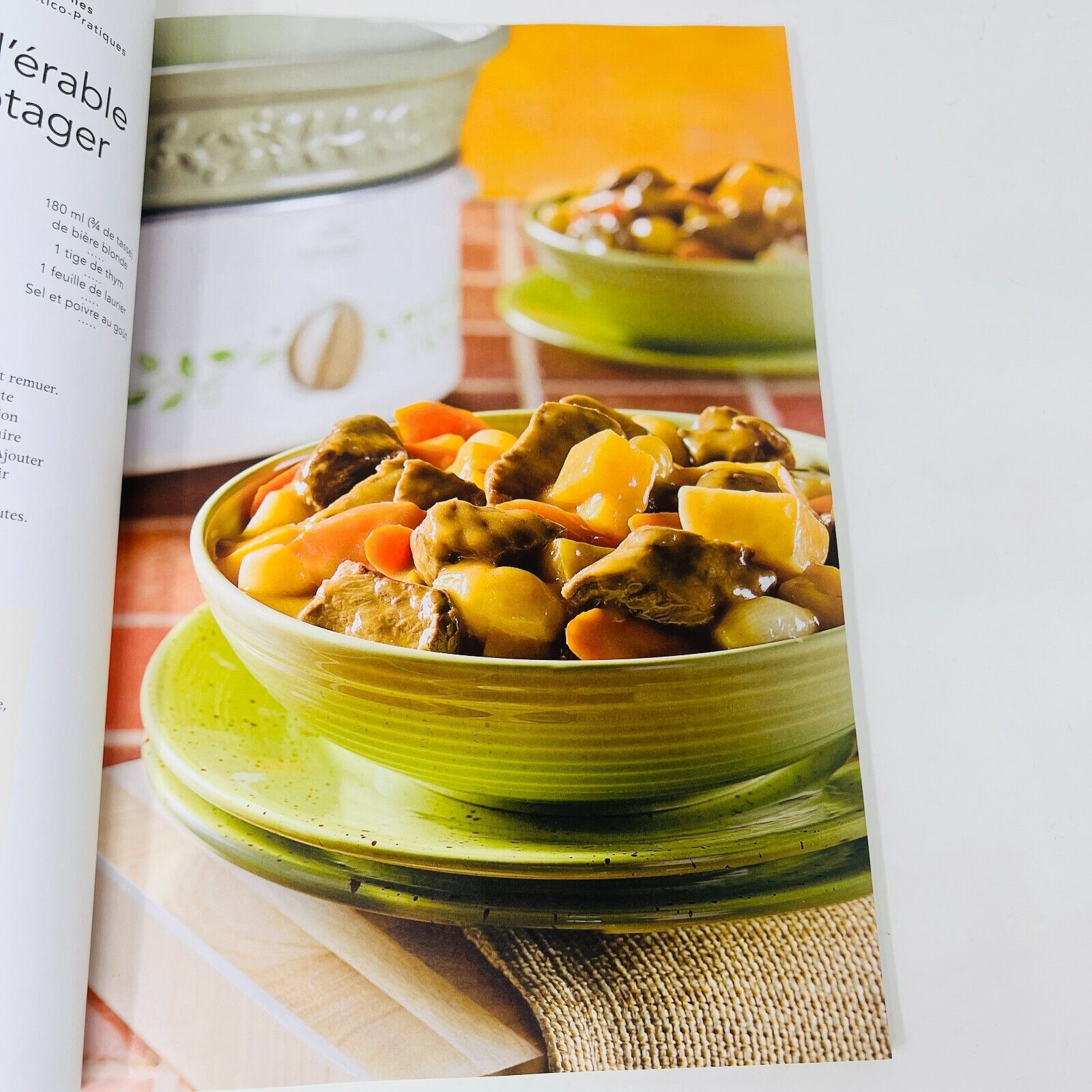 2x Les Plaisirs Gourmands de Caty Plats Mijotés À l'Érable Lot Livres Français