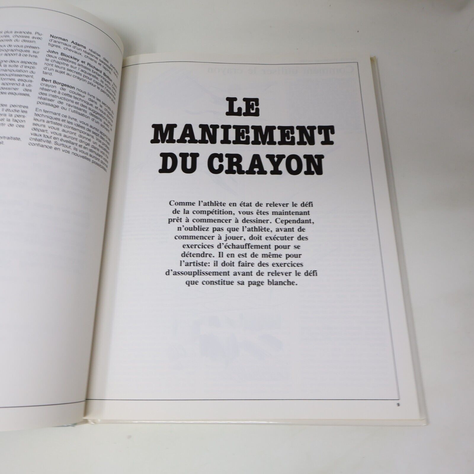 1987 Les Secrets du Dessin au Crayon de David Lewis Dessiner Broquet Français HC
