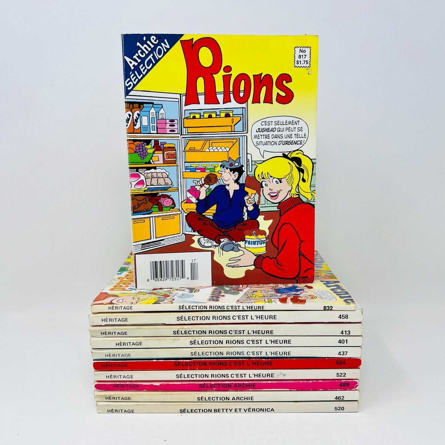 11x Archie Rions/Sélection/Betty et Veronica Français Héritage EH Comics BD Lot