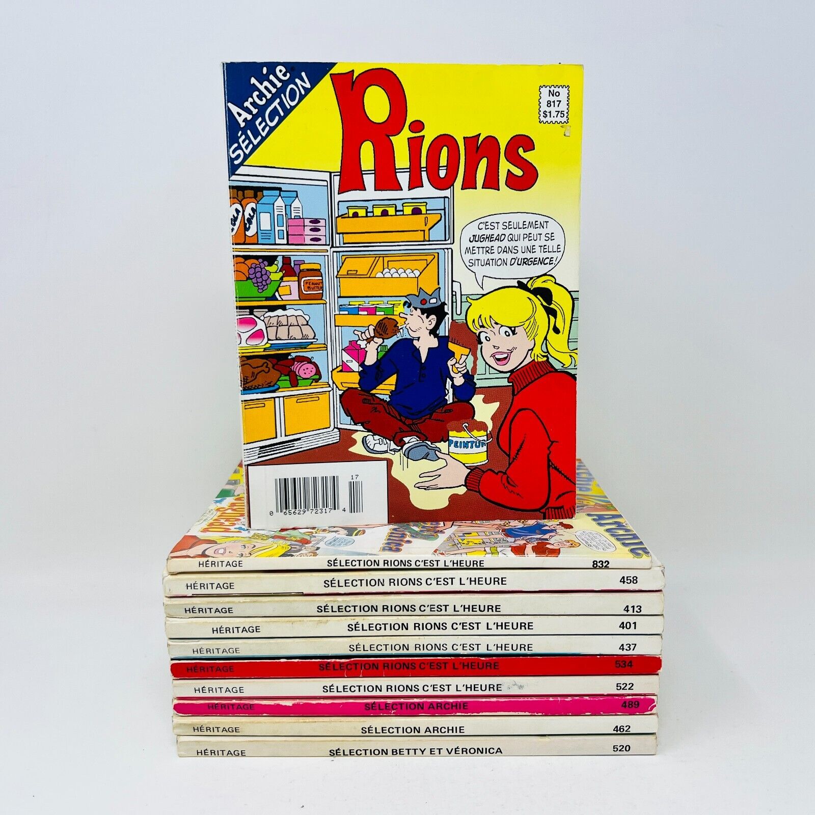 11x Archie Rions/Sélection/Betty et Veronica Français Héritage EH Comics BD Lot