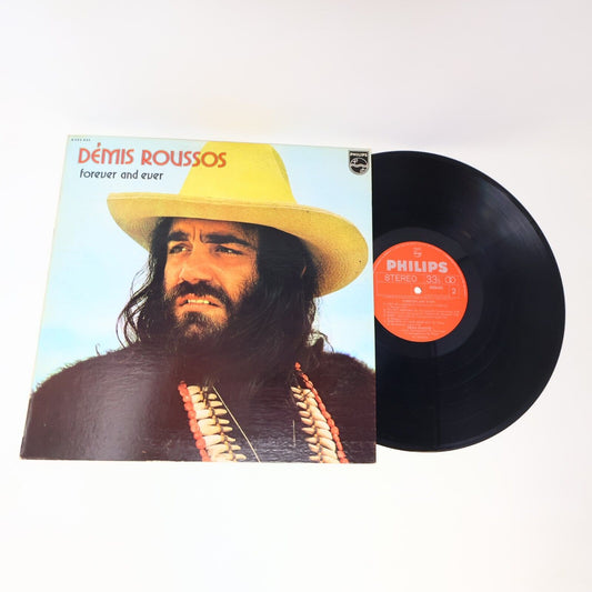 Démis Roussos Forever And Ever LP Record 6325 021 Canada My Friend The Wind 70s