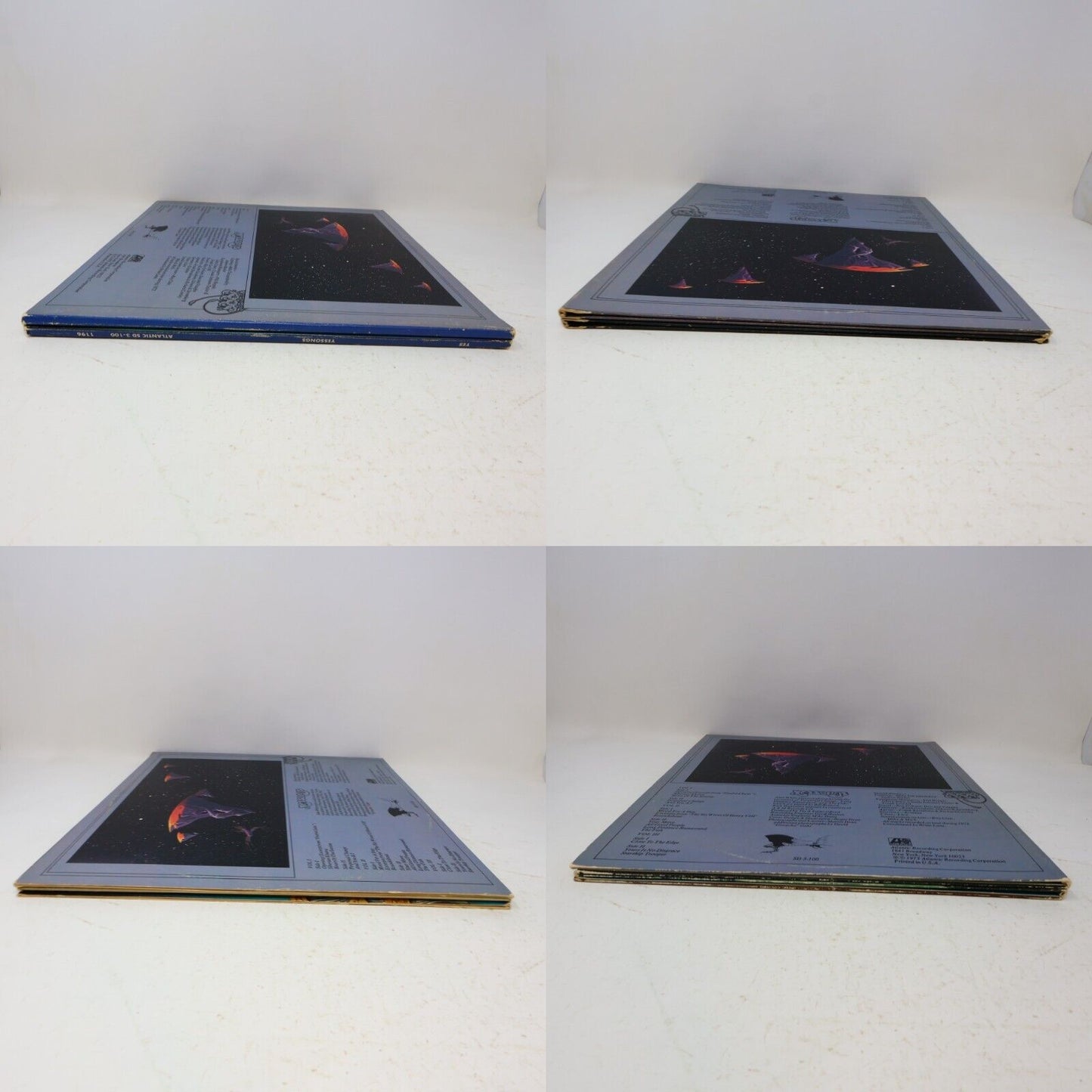 Yes Yessongs 3x LP Record Vinyl 1973 Canada Atlantic SD 3-100 Booklet Included