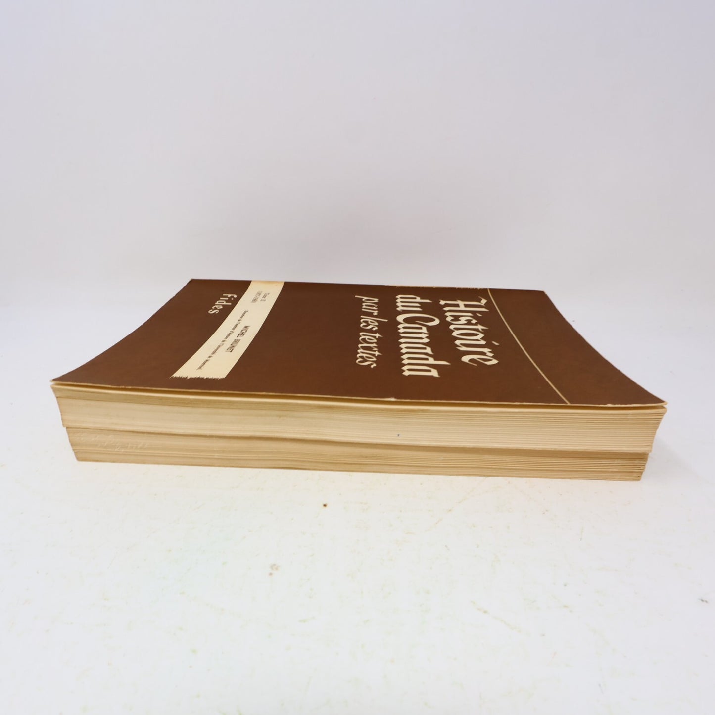 Histoire du Canada Par les Textes #1-2 Série Complète Lot 2 Livres Fides French