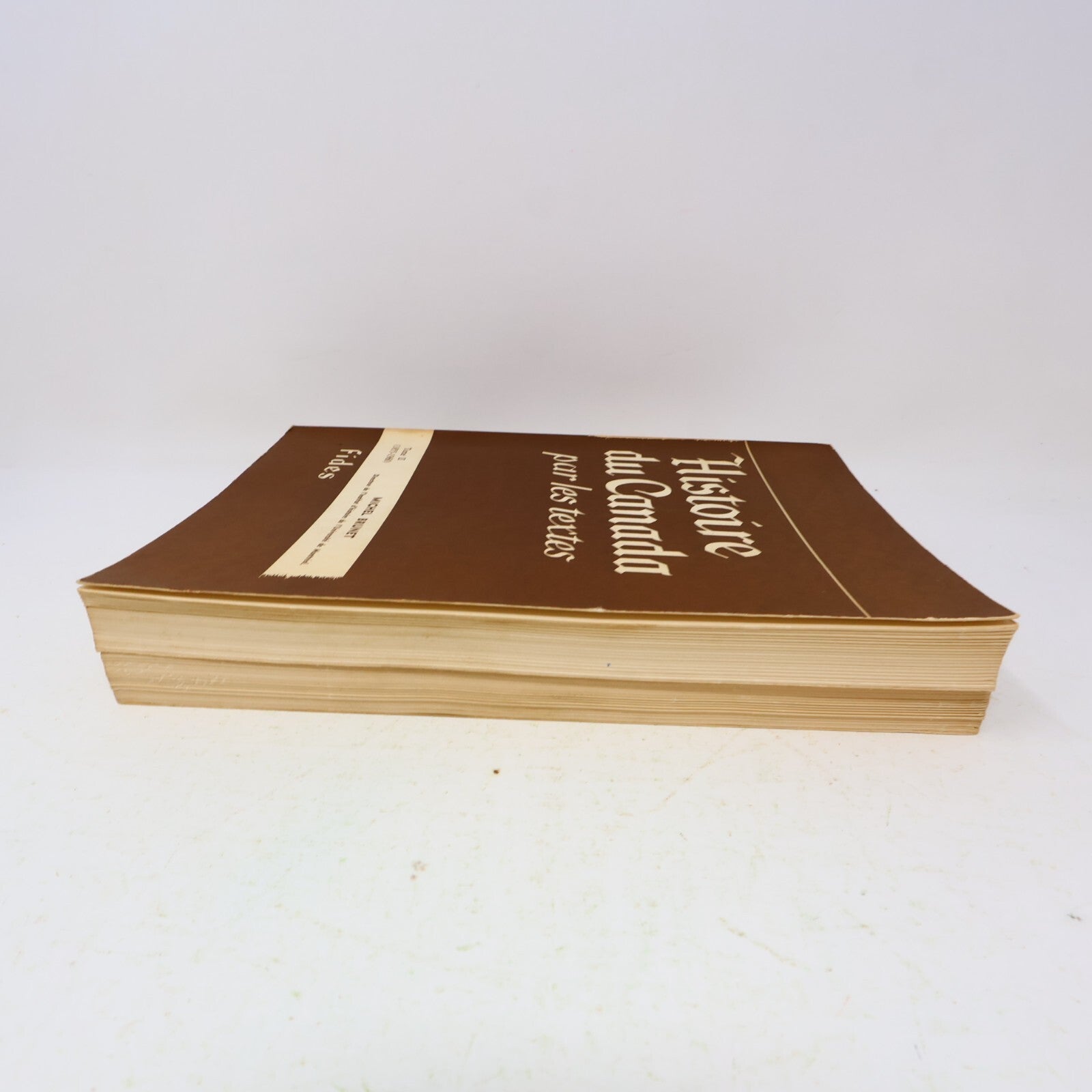 Histoire du Canada Par les Textes #1-2 Série Complète Lot 2 Livres Fides French