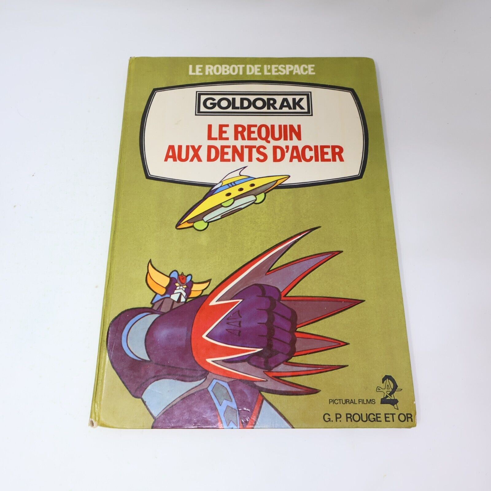 Lot 10 Livres Enfants Vintage Goldorak Belle et Sébastien Richard Scarry French