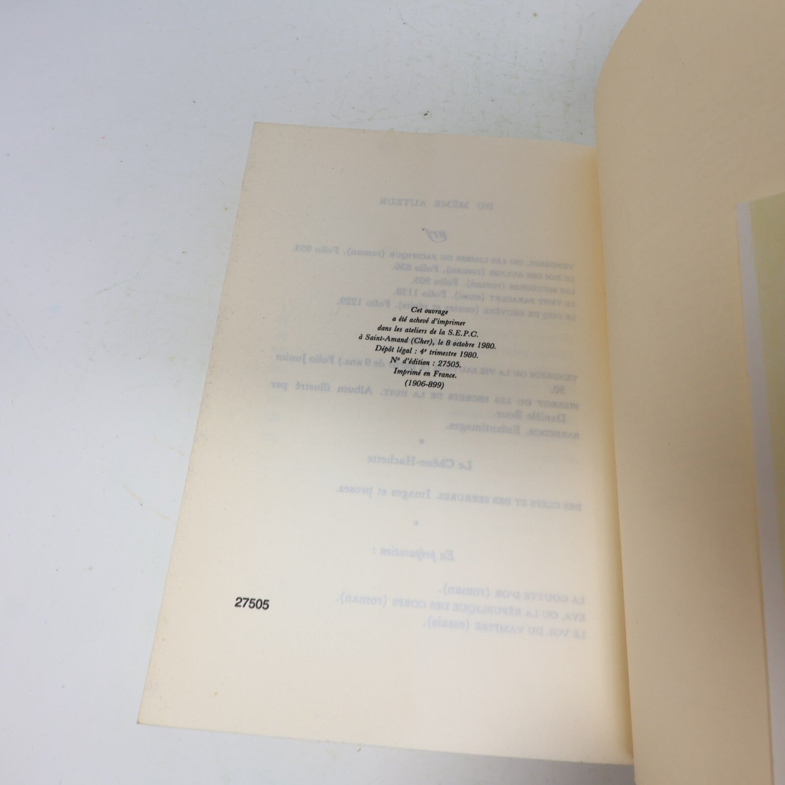 Michel Tournier Lot 3 Livres Gaspard Melchior & Balthazar/Roi des Aulnes French