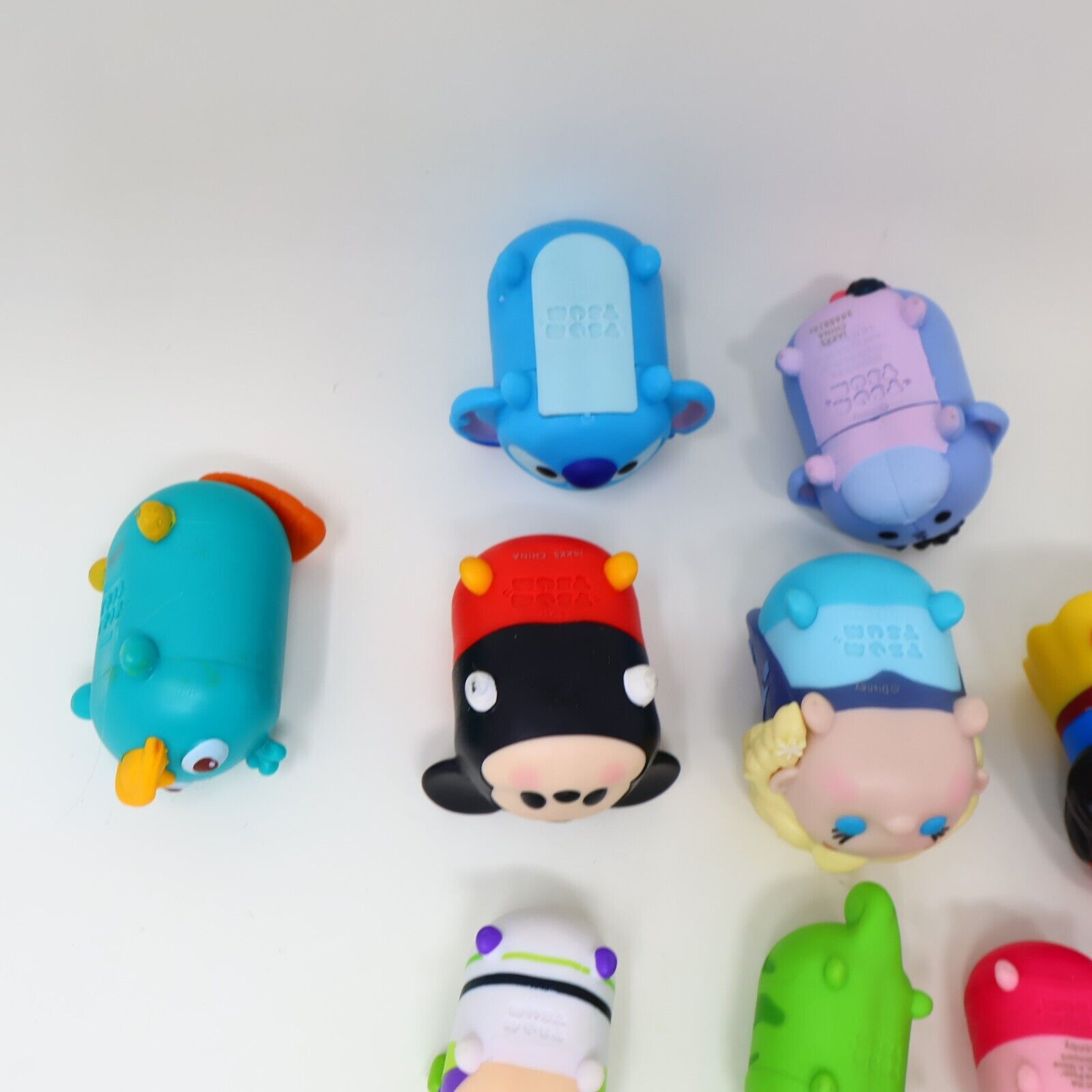 Lot of 19 Disney Tsum Tsum Figures Jakks Toys Eeyore Mickey Stitch Snow White