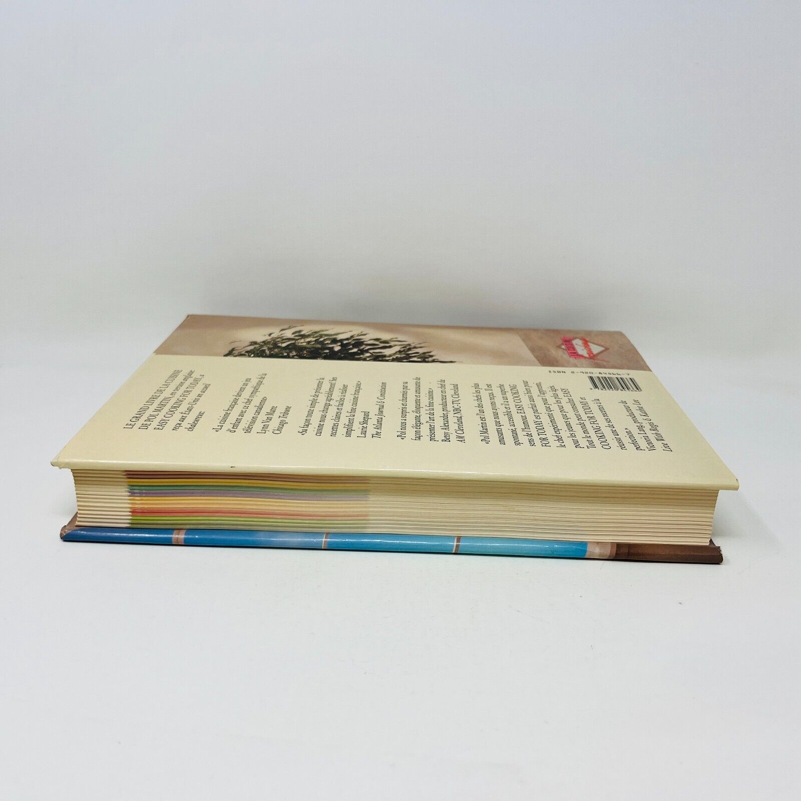 1989 Chef Pol Martin D'un Délice à L'Autre Livre Recettes Cuisine Brimar French