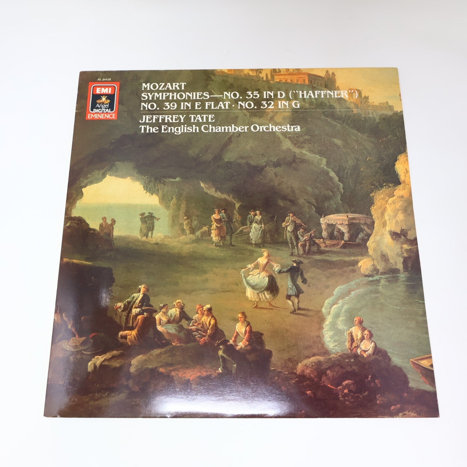 Jeffrey Tate Conducts Mozart English Chamber Orchestra Record AE-34439 Emi 1985
