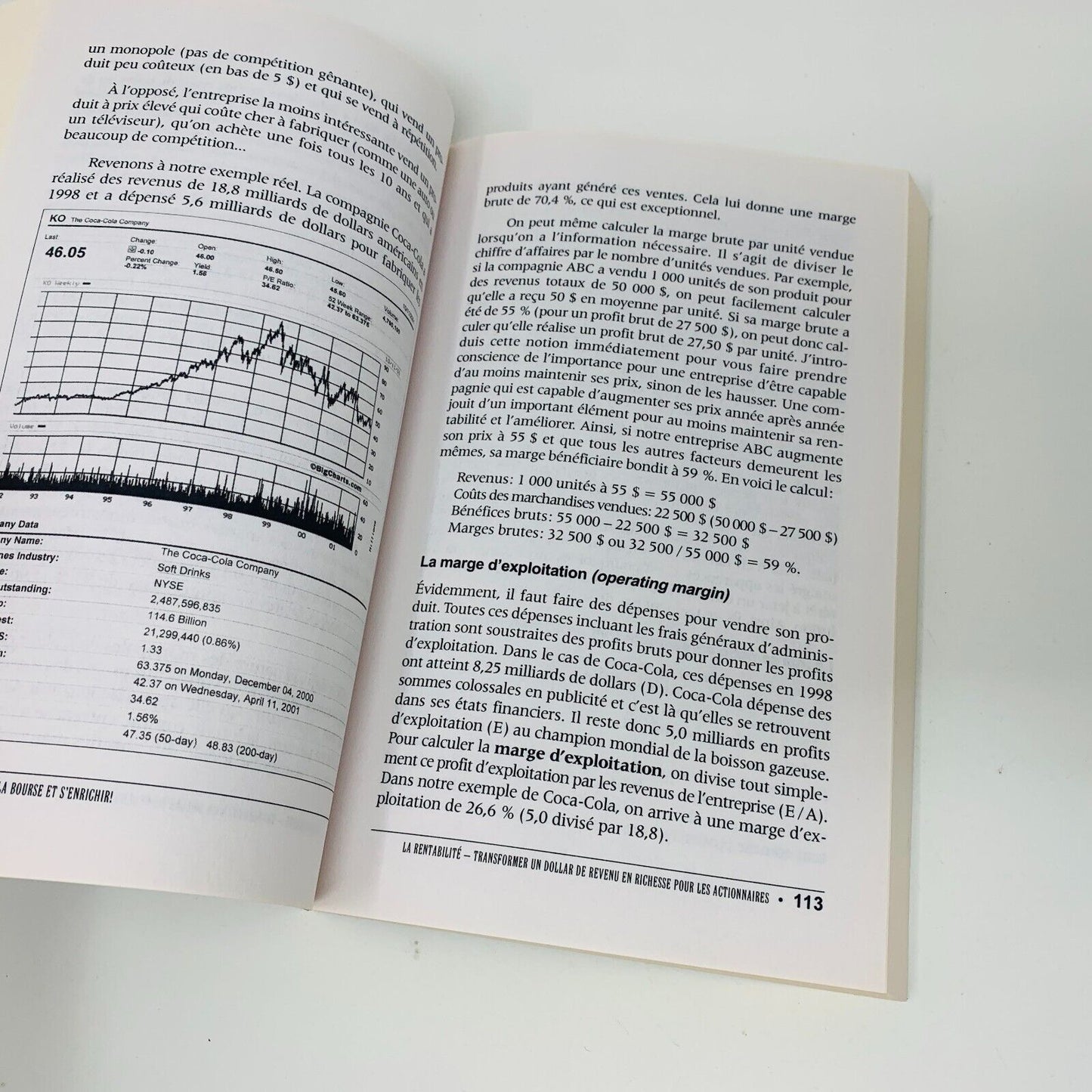 2015 Investir à la Bourse et s'enrichir Livre Bernard Mooney Finance Compagnies