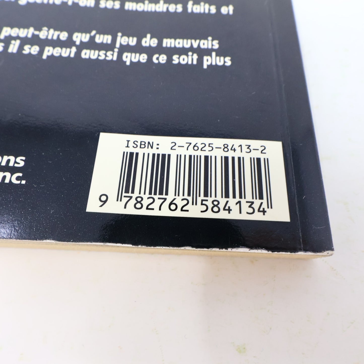 1996 Dernier Refuge Jane Mcfann Frissons #60 EH Français Paperback PB Horreur