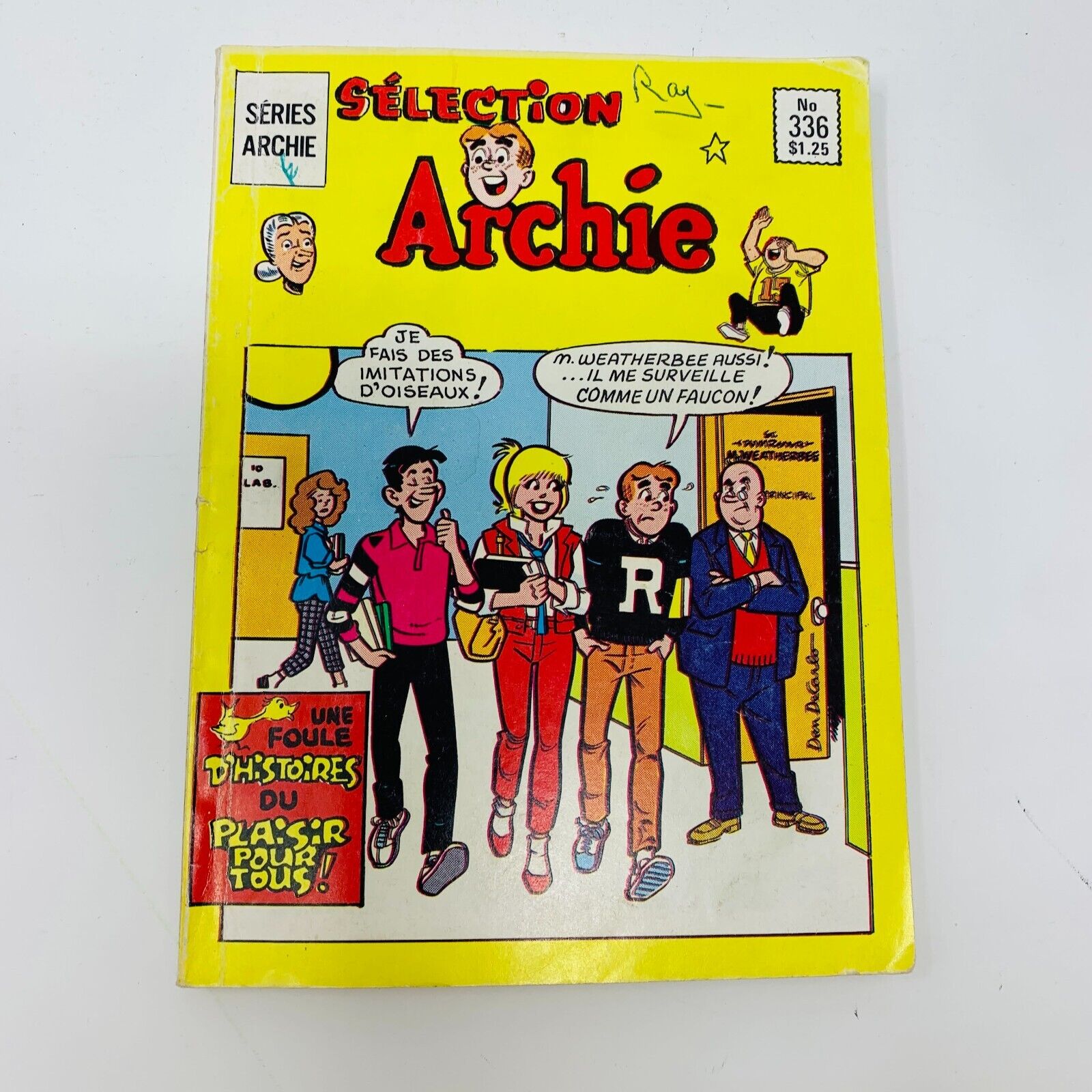 7x Sélection Archie Rions c'est l'Heure Jughead French Français EH Comic Lot 80s