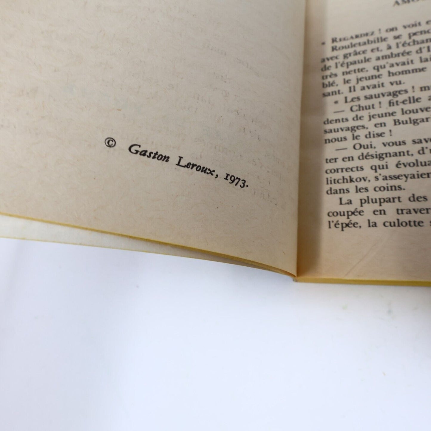 Rouletabille Gaston Leroux Château Noir Étranges Noces Lot 2 Livres Français 70s