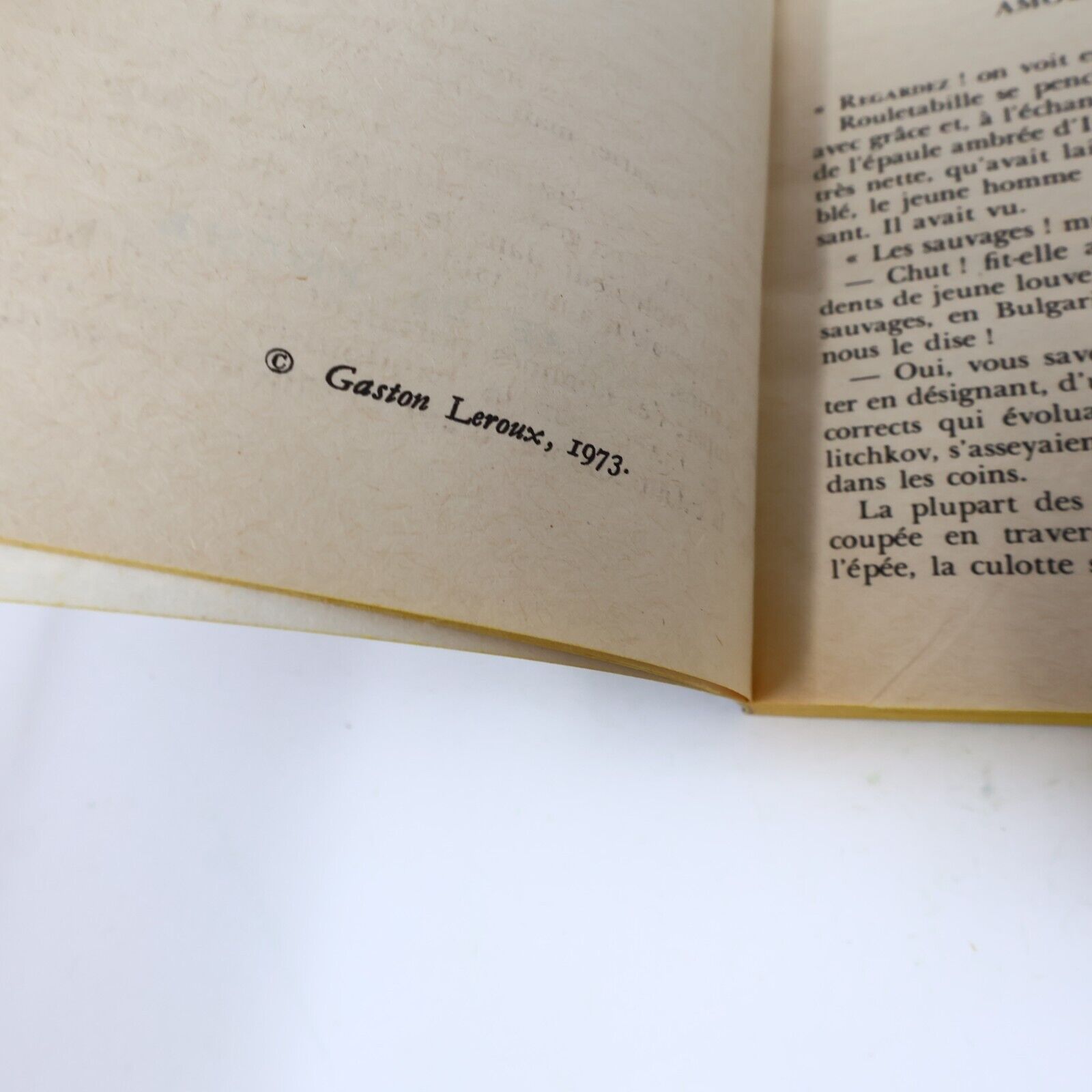 Rouletabille Gaston Leroux Château Noir Étranges Noces Lot 2 Livres Français 70s