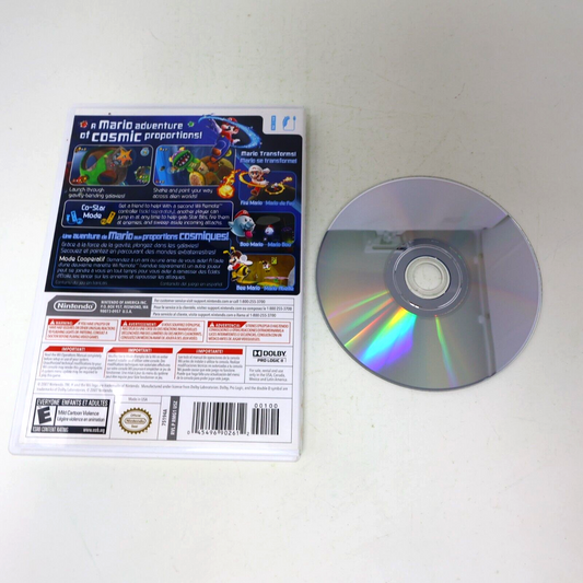 Super Mario Galaxy for the Wii Nintendo Selects Tested NTSC NTSC Video Game Bee