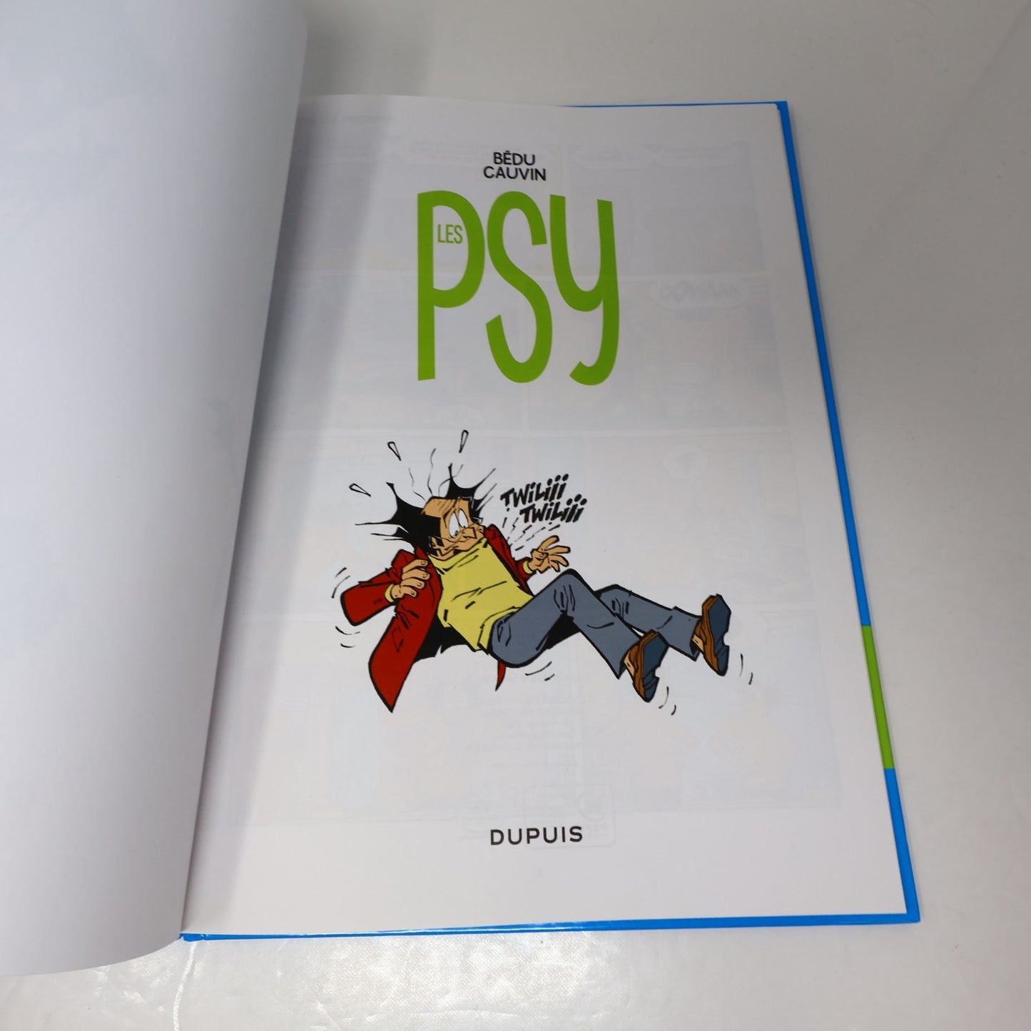 Les Psy #1-14 Lot 14 Bandes dessinées Bédu/Raoul Cauvin Dupuis Dites-Moi Tout!