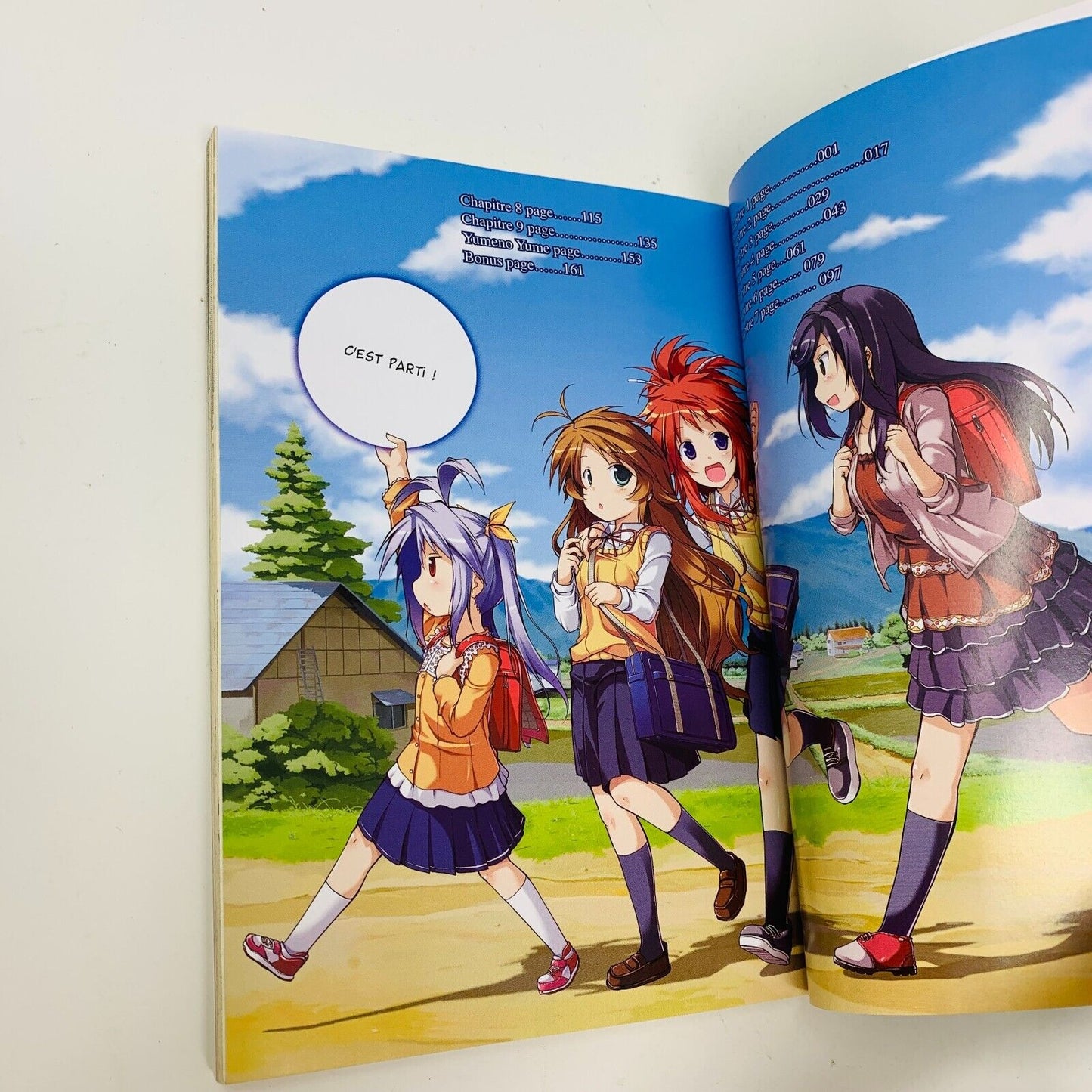 5x Non Non Biyori #1-2-3 5-6 Clair de Lune Mangas French Français Atto Lot Set