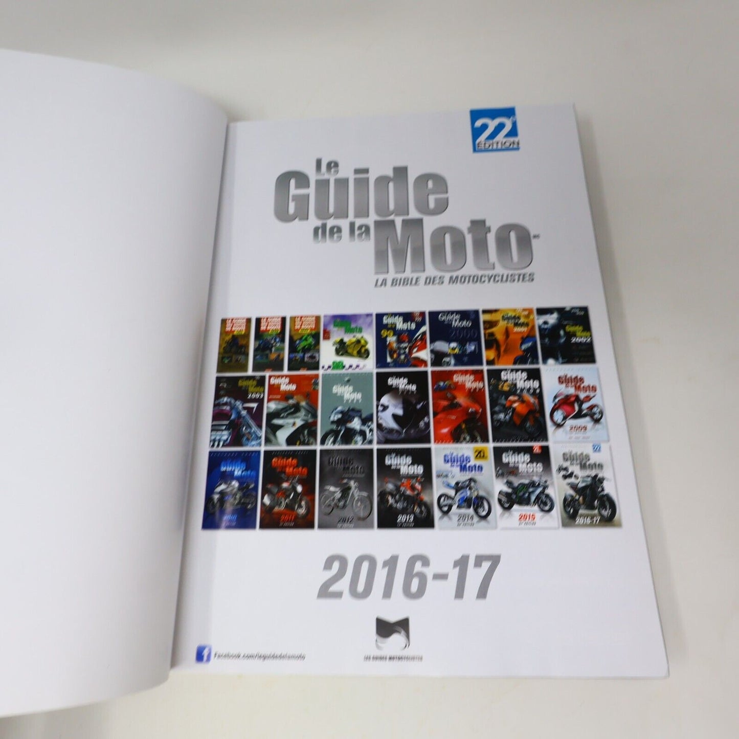 2016 Le Guide de la Moto 2016-17 la Bible des Motocyclistes Bertrand Gahel Livre