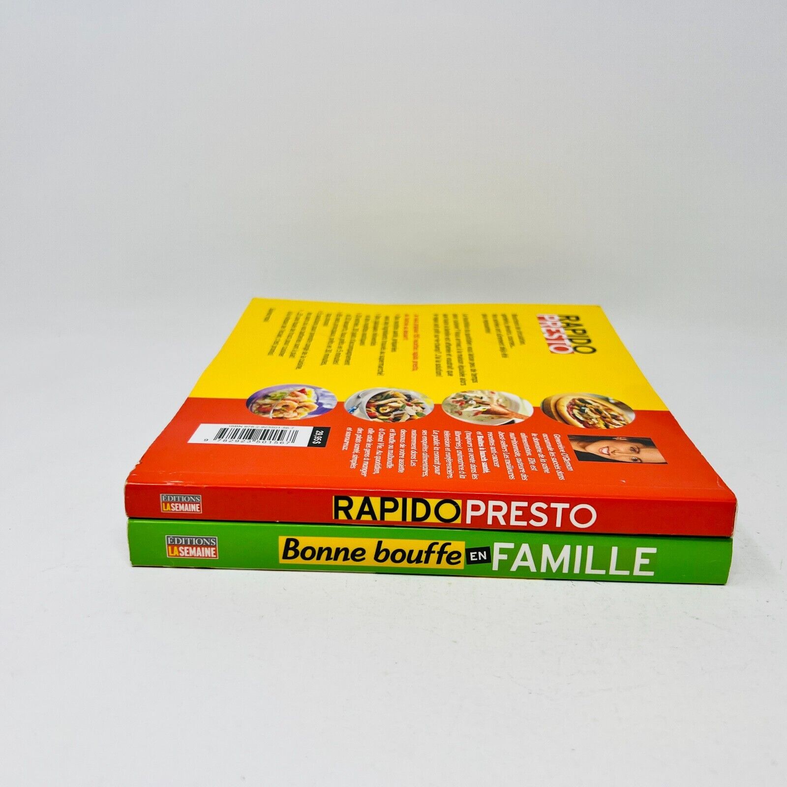 Lot Bonne Bouffe en Famille/Rapido Presto de Geneviève O'Gleman Cuisine Recettes