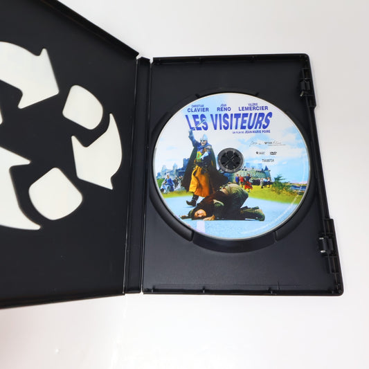 Les Visiteurs DVD Jean Reno/Christian Clavier Voyage Temps NTSC Région 1 Testé