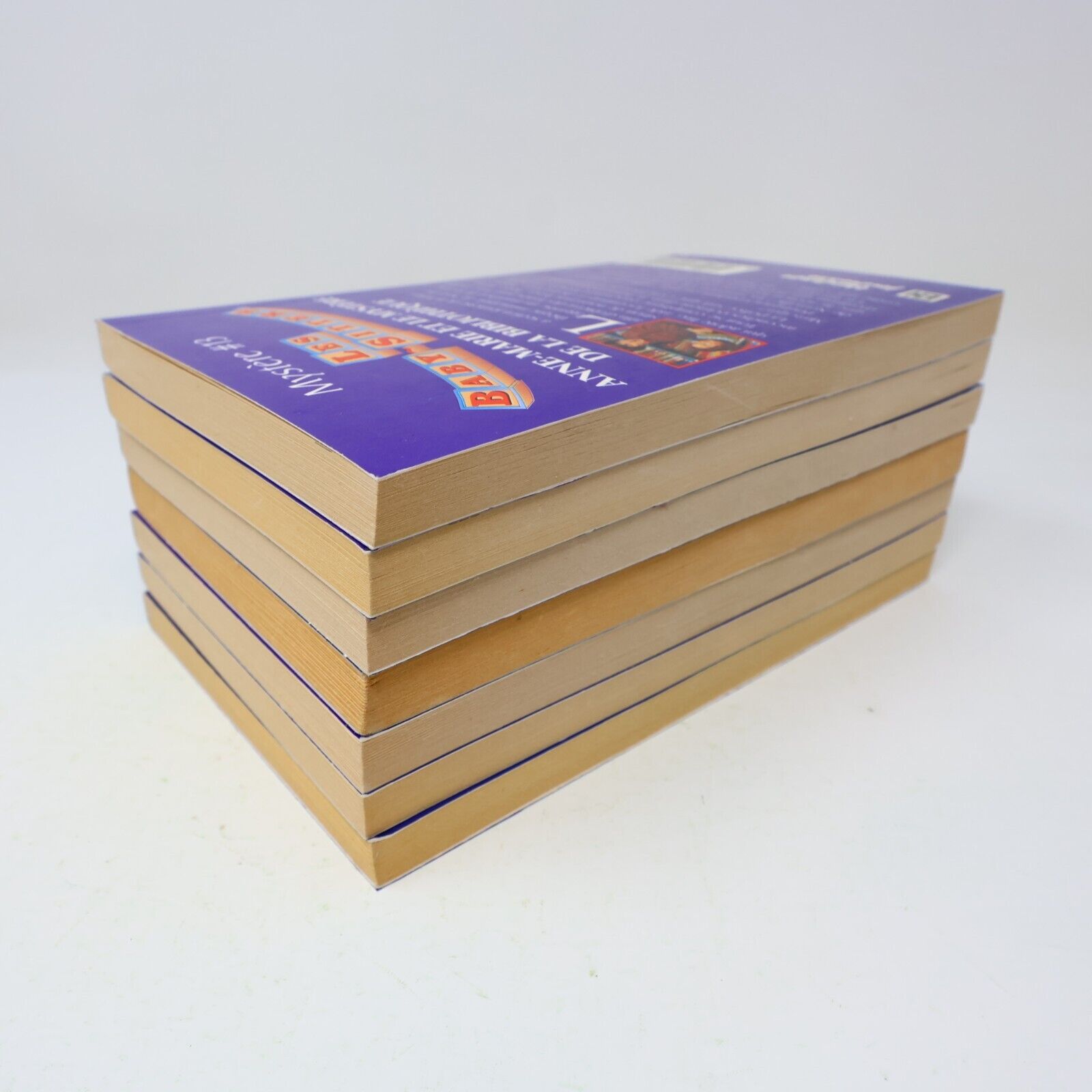 Lot 7 Livres Les Baby-Sitters Mystère #3-5 7 9 11 13 Ann M. Martin EH Français