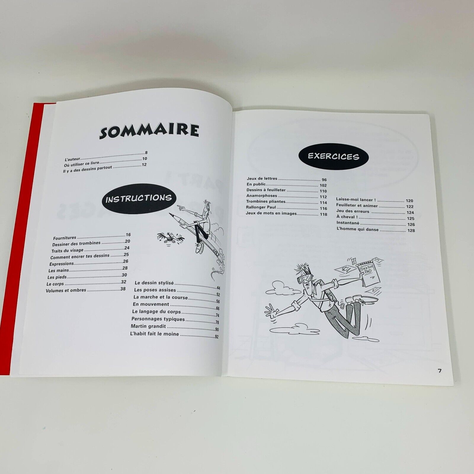 2000 La BD Sans Peine Personnages et Portraits Livre Bruce Blitz Dessin Français