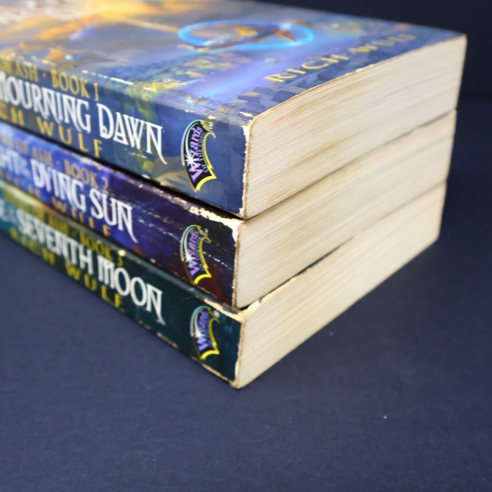 Lot 3 Books Heirs of Ash #1-3 by Rich Wulf EBerron Wizards of the Coast Fantasy