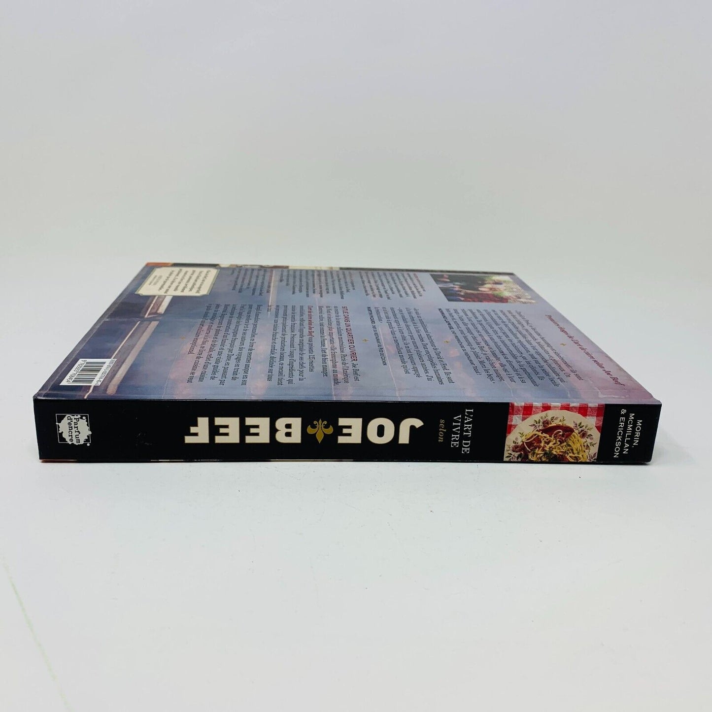 2011 L'art de Vivre selon Joe Beef Livre de Recettes Cuisine Restaurant Français
